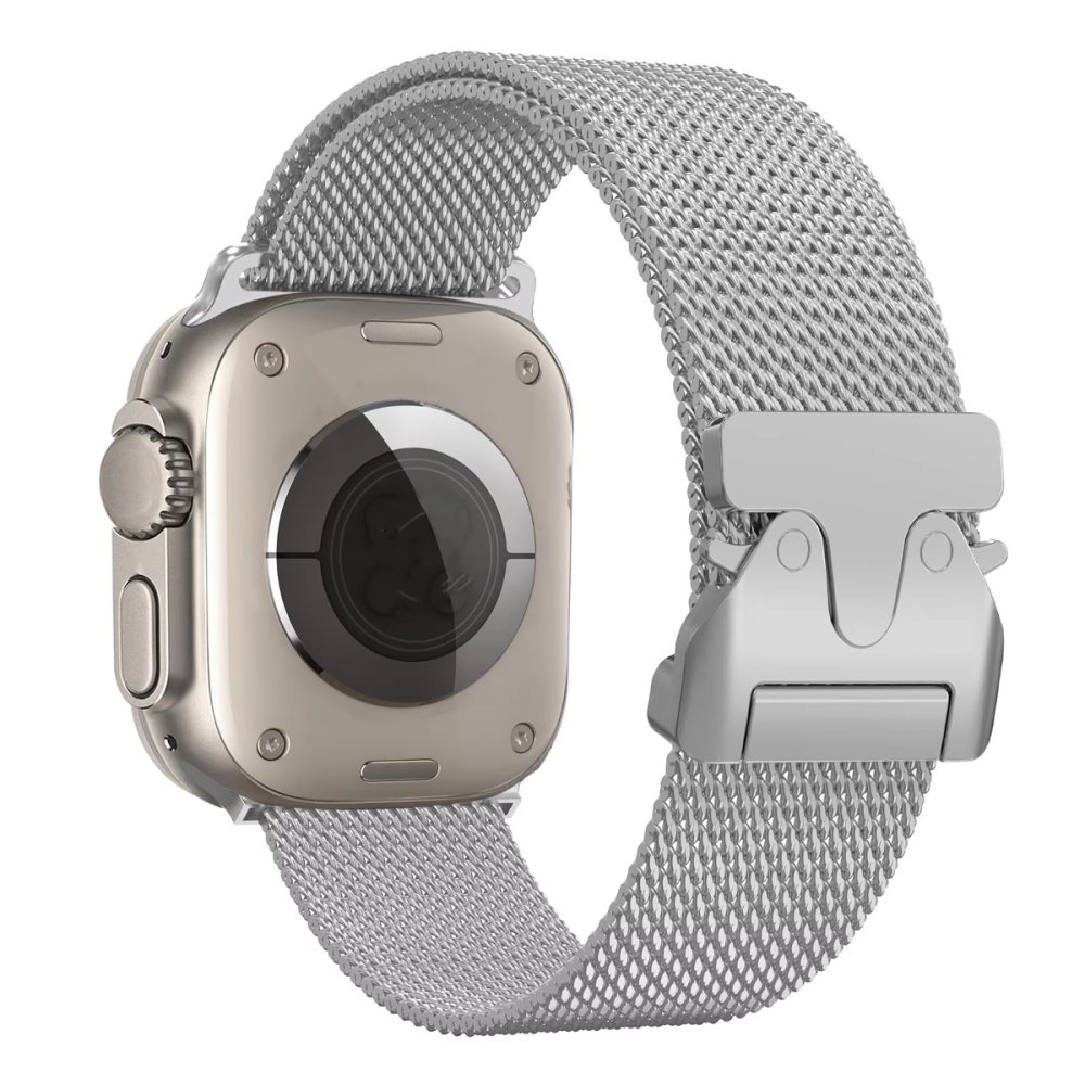 Newface Apple Watch 44mm Milano Metal Kordon - Yıldız Işığı