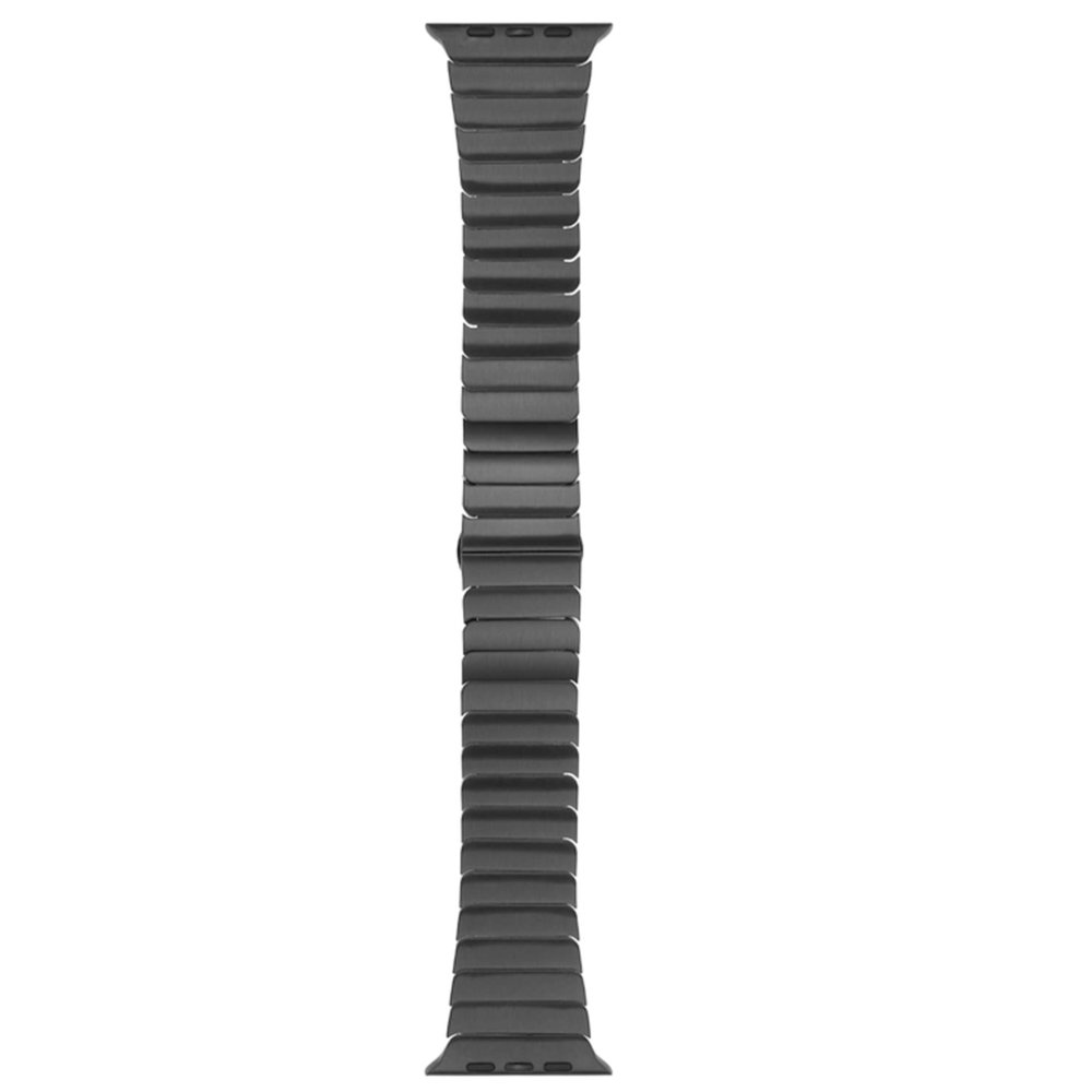 Newface Apple Watch 45mm KR400 Metal Kordon - Siyah