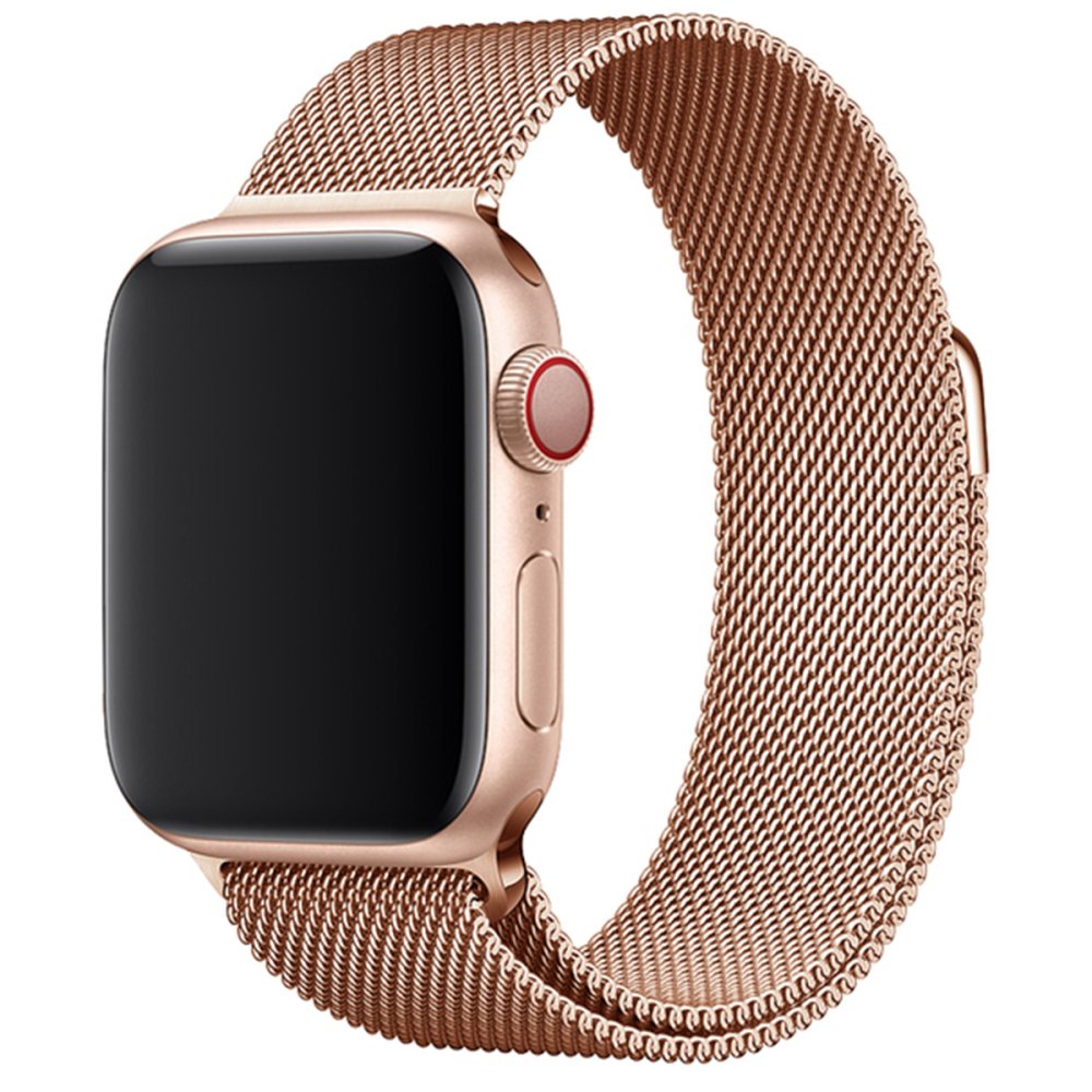 Newface Apple Watch 45mm Metal Mıknatıslı Kordon - Bakır