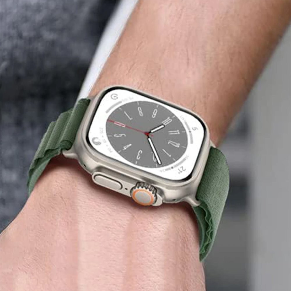 Newface Apple Watch 45mm Mountain Kordon - Sarı
