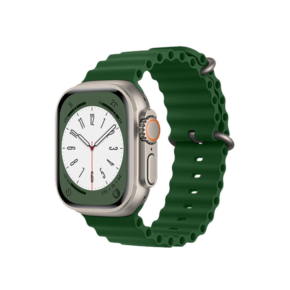 Newface Apple Watch 38mm Ocean Kordon - Koyu Yeşil