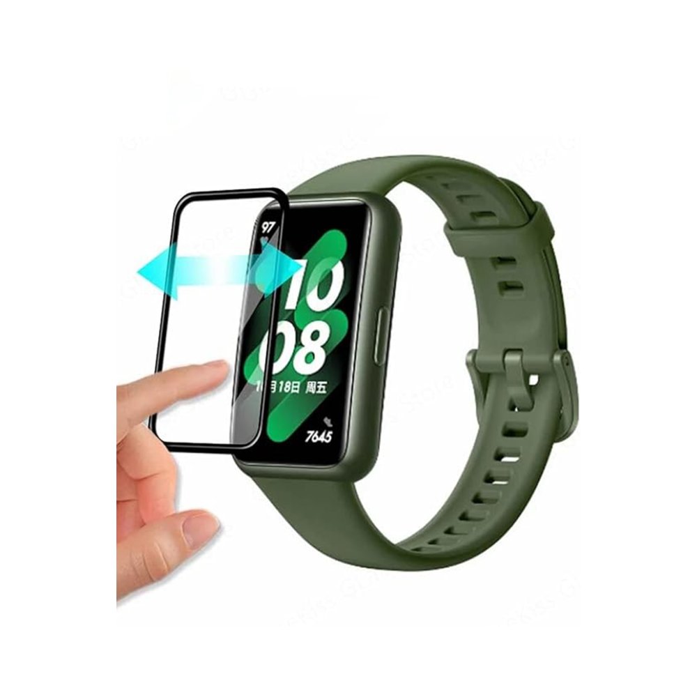 Newface Huawei Band 7 Polymer Nano Ekran Koruyucu - Şeffaf