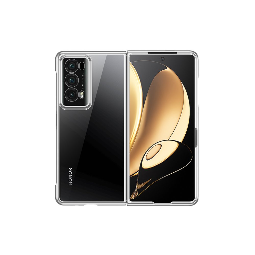 Newface Huawei Honor Magic V2 Kılıf Jasper Kapak - Gümüş