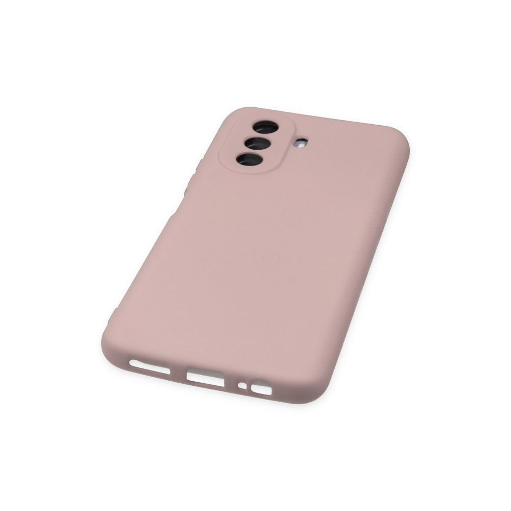Newface Huawei Nova Y70 Kılıf Nano içi Kadife Silikon - Pudra