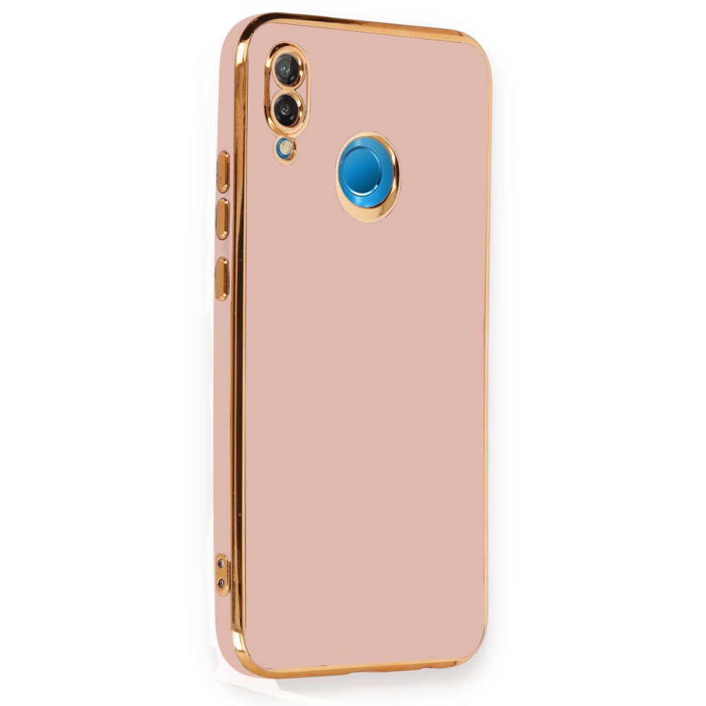 Newface Huawei P20 Lite Kılıf Volet Silikon - Pembe