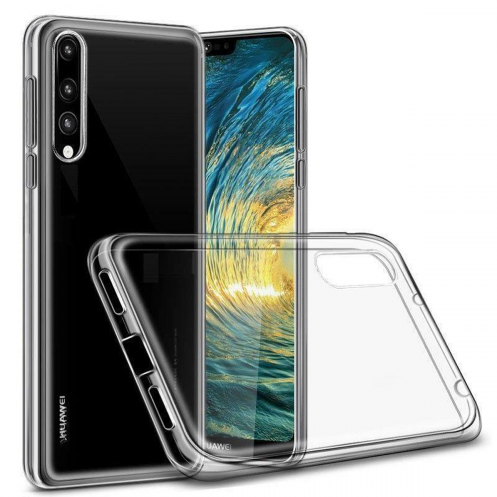 Newface Huawei P30 Lite Kılıf Lüx Şeffaf Silikon