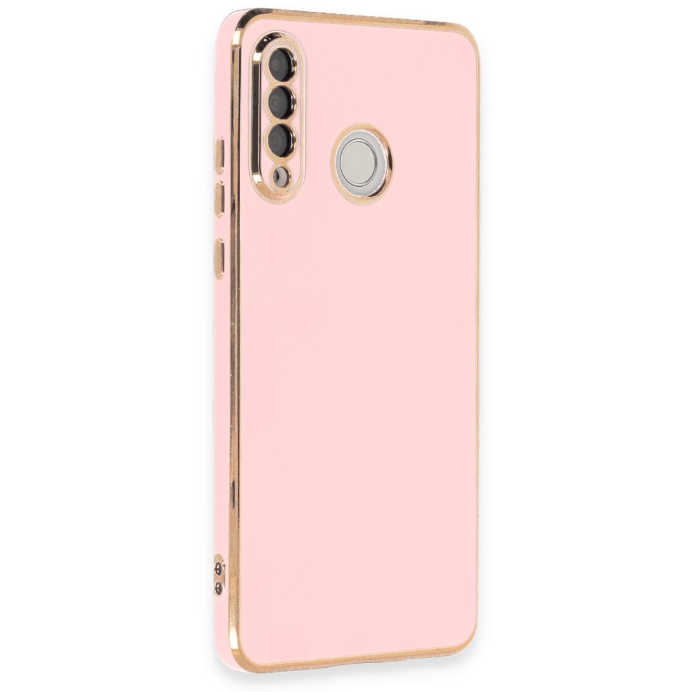 Newface Huawei P30 Lite Kılıf Volet Silikon - Pembe