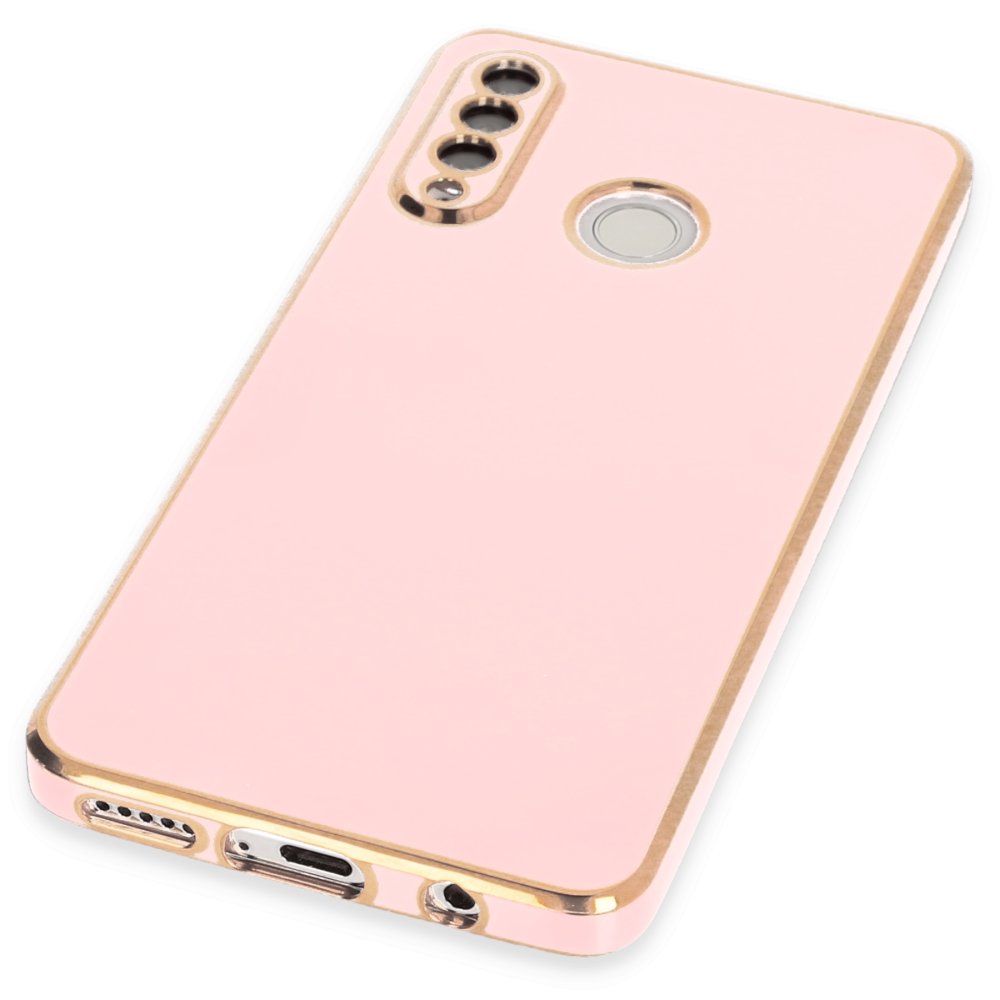 Newface Huawei P30 Lite Kılıf Volet Silikon - Pembe