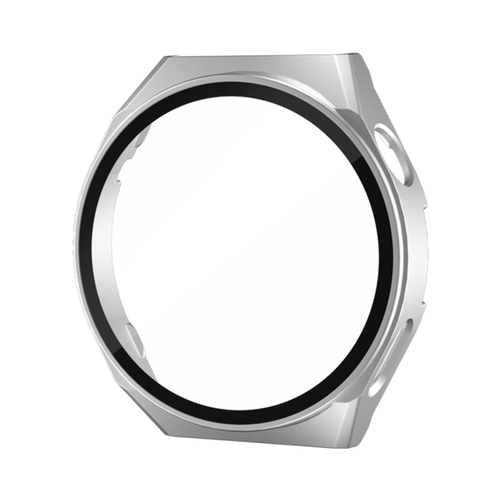 Newface Huawei Watch GT3 Pro 46mm Dota Camlı Kasa Ekran Koruyucu - Gümüş