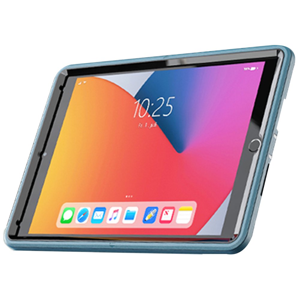 Newface iPad 10.2 (7.nesil) Kılıf Hand Strap Tablet Kılıfı - Turkuaz