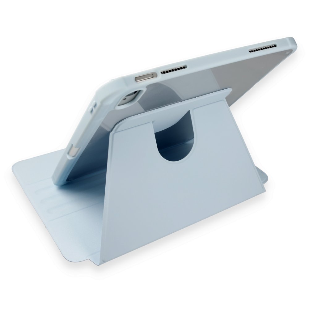 Newface iPad 10.2 (8.nesil) Kılıf Starling 360 Kalemlikli Tablet Kılıf - Mavi