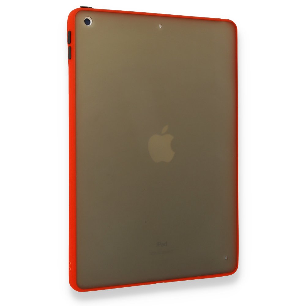 Newface iPad 10.2 (8.nesil) Kılıf Tablet Montreal Silikon - Kırmızı