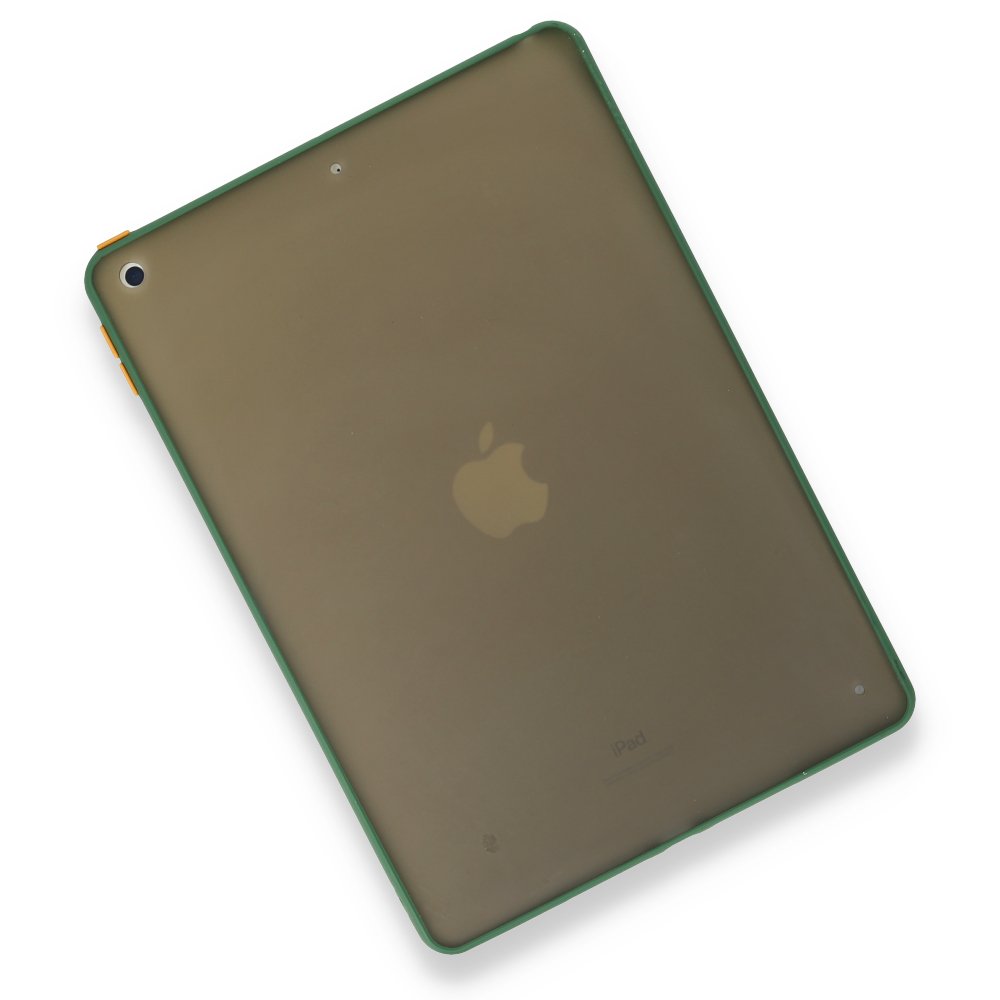 Newface iPad 10.2 (8.nesil) Kılıf Tablet Montreal Silikon - Yeşil