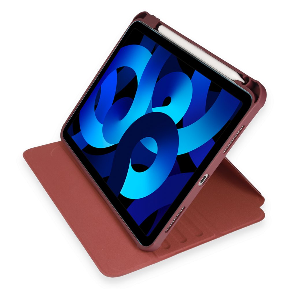 Newface iPad 2022 10.9 (10.nesil) Kılıf Starling 360 Kalemlikli Tablet Kılıf - Mor