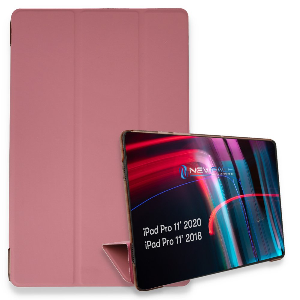 Newface iPad 2022 10.9 (10.nesil) Kılıf Tablet Smart Kılıf - Pembe