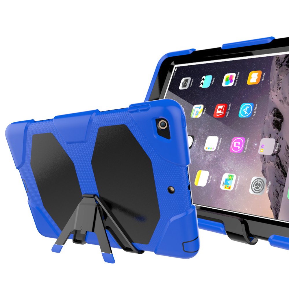 Newface iPad 9.7 (2018) Kılıf Griffin Tablet Kapak - Mavi