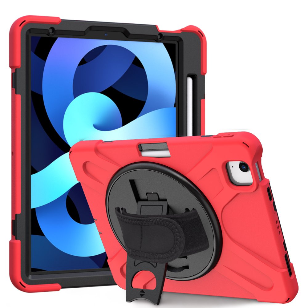 Newface iPad Pro 11 (2018) Kılıf Amazing Tablet Kapak - Kırmızı