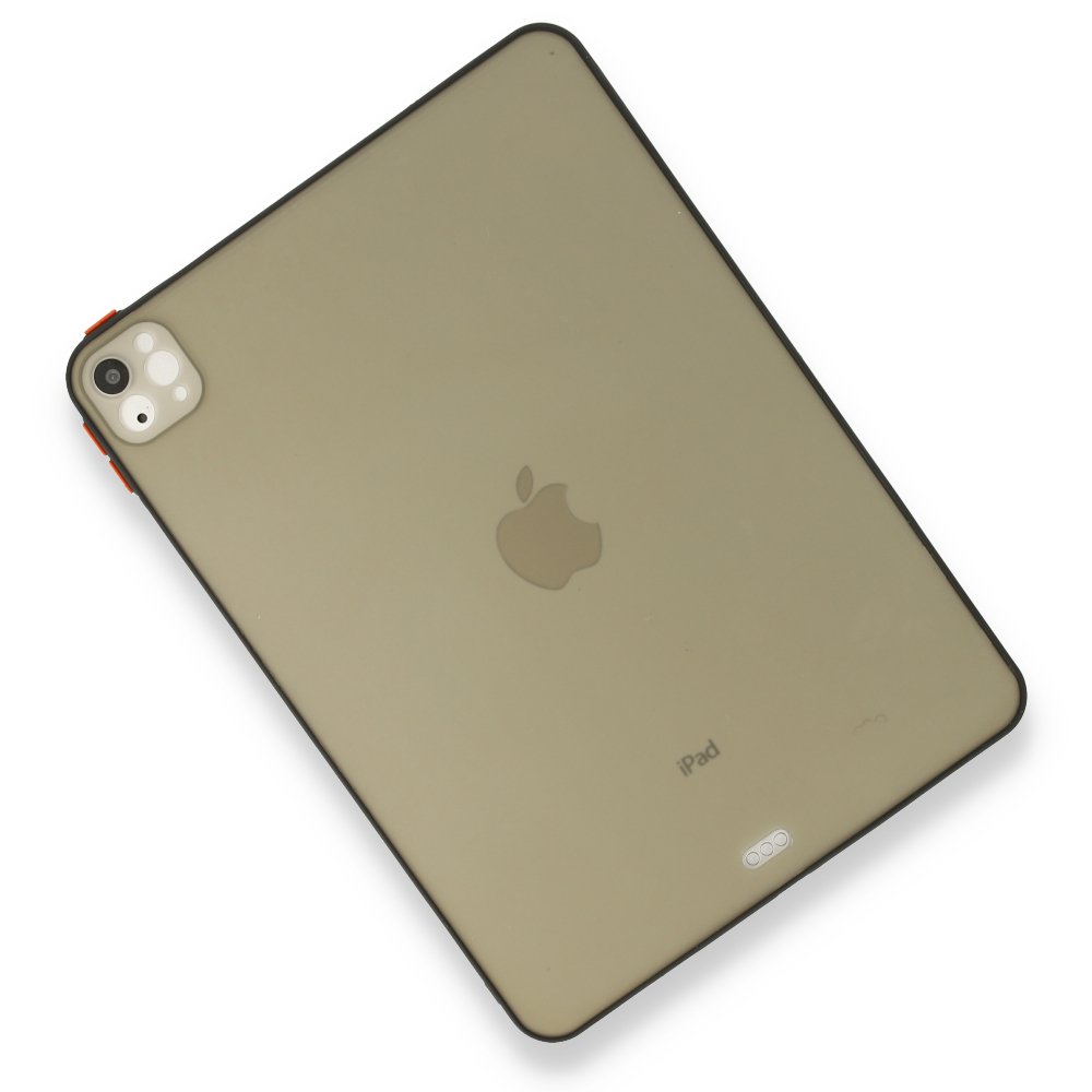 Newface iPad Air 4 10.9 Kılıf Tablet Montreal Silikon - Siyah