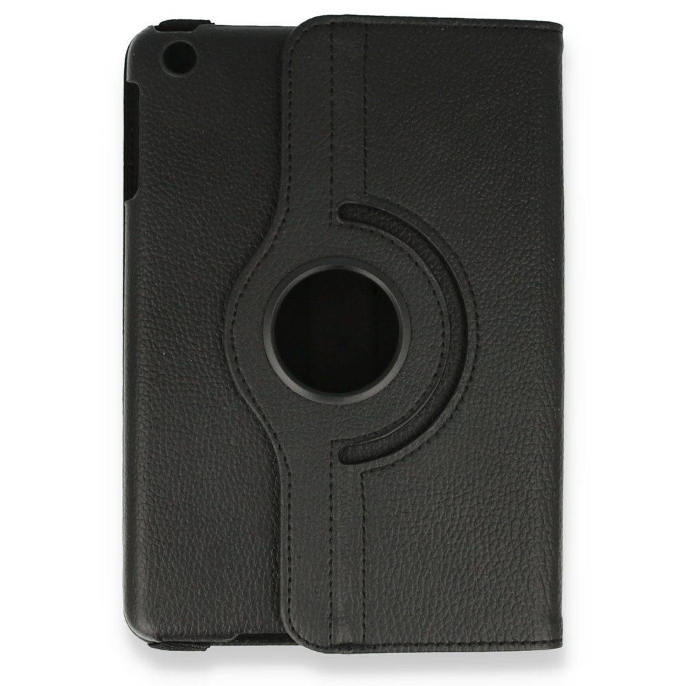 Newface iPad Mini 2 Kılıf 360 Tablet Deri Kılıf - Siyah