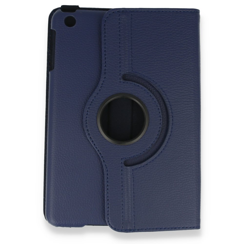Newface iPad Mini 3 Kılıf 360 Tablet Deri Kılıf - Lacivert