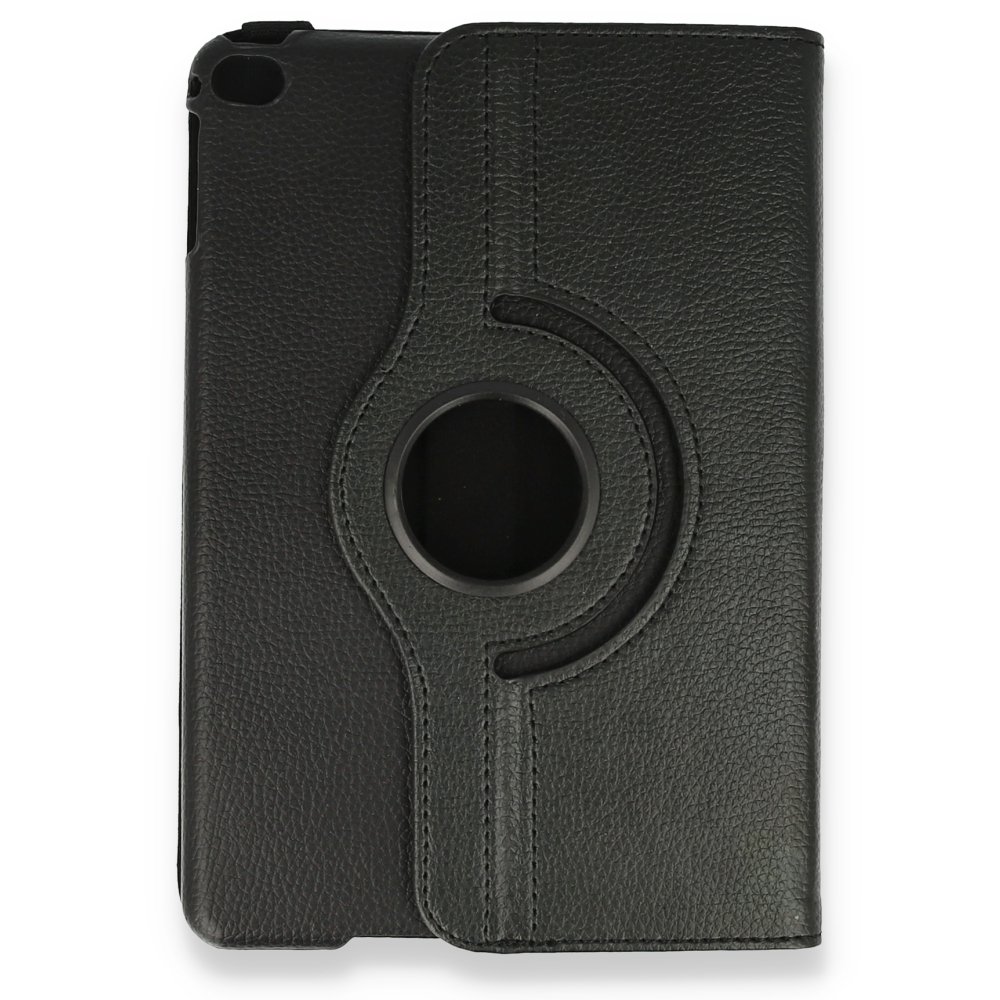 Newface iPad Mini 4 Kılıf 360 Tablet Deri Kılıf - Siyah