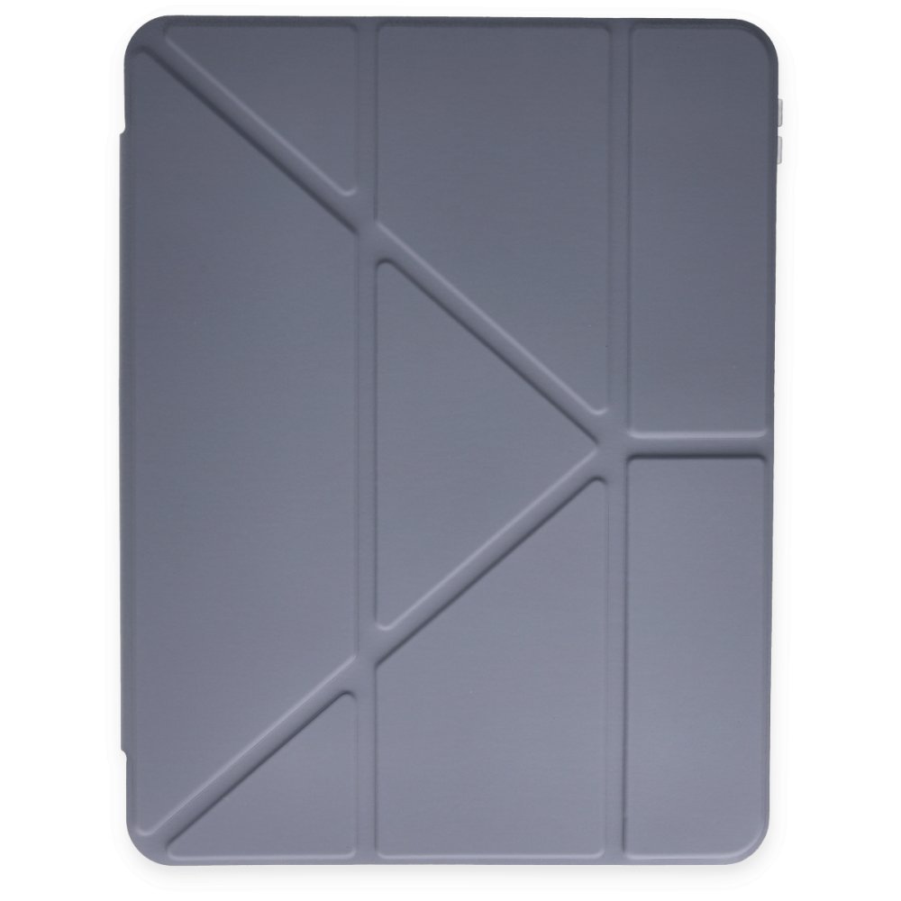 Newface iPad Pro 11 (2021) Kılıf Kalemlikli Mars Tablet Kılıfı - Lila