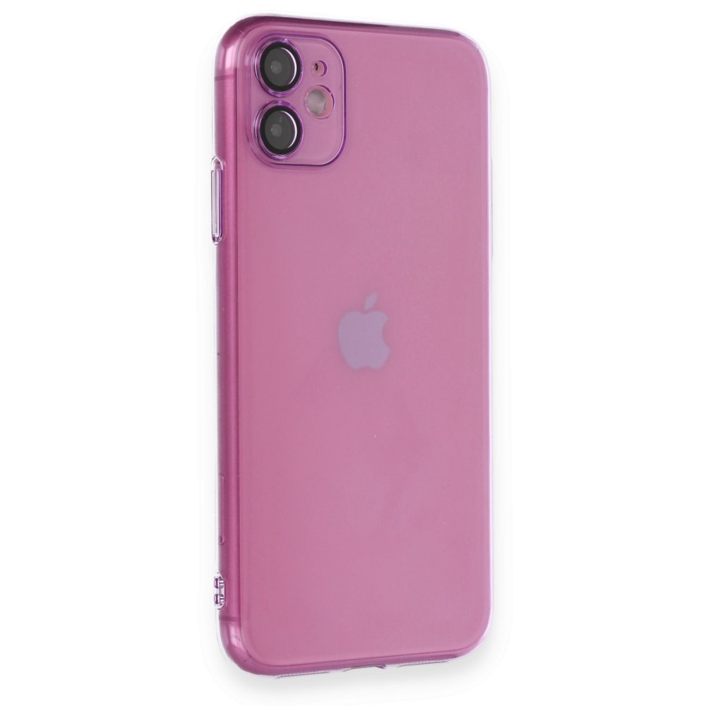 Newface iPhone 11 Kılıf Armada Lensli Kapak - Pembe