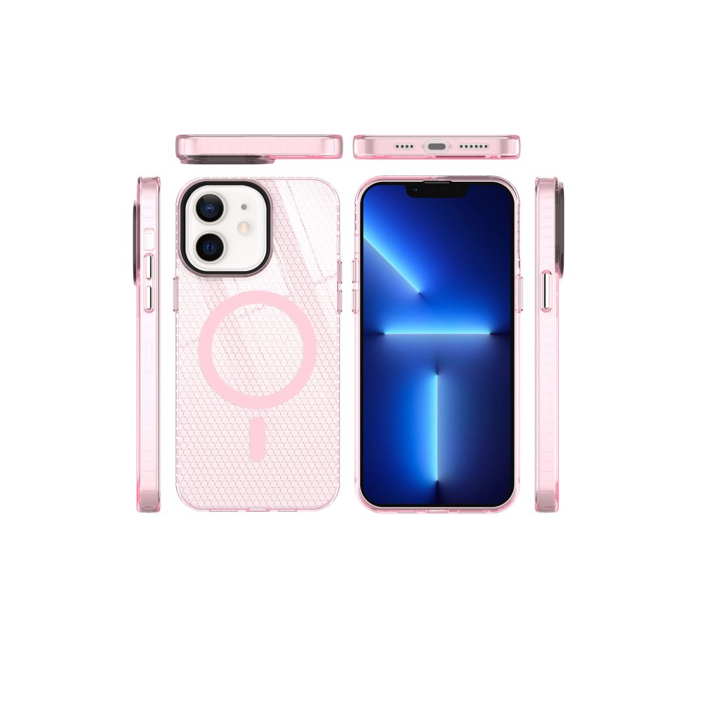 Newface iPhone 11 Kılıf Beta Magneticsafe Silikon - Pembe