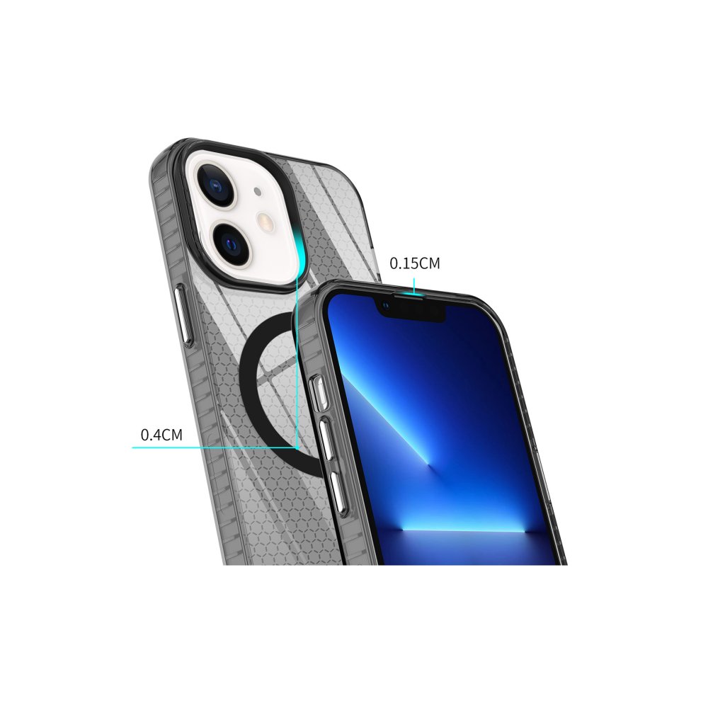 Newface iPhone 11 Kılıf Beta Magneticsafe Silikon - Siyah