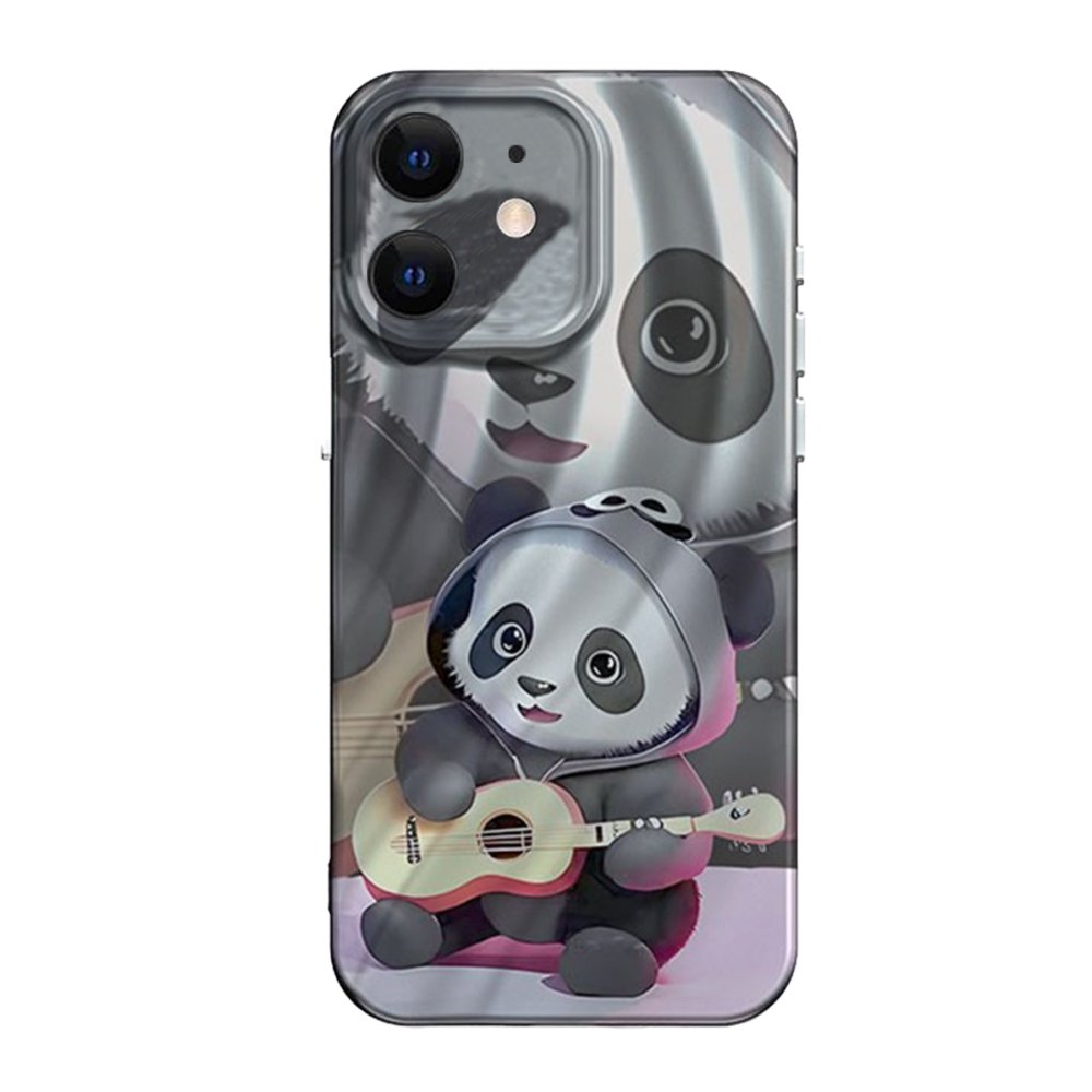 Newface iPhone 11 Kılıf Crew Desenli Kapak - Panda