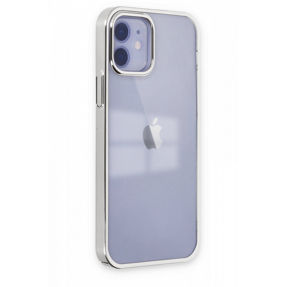 Newface iPhone 11 Kılıf Element Silikon - Gümüş