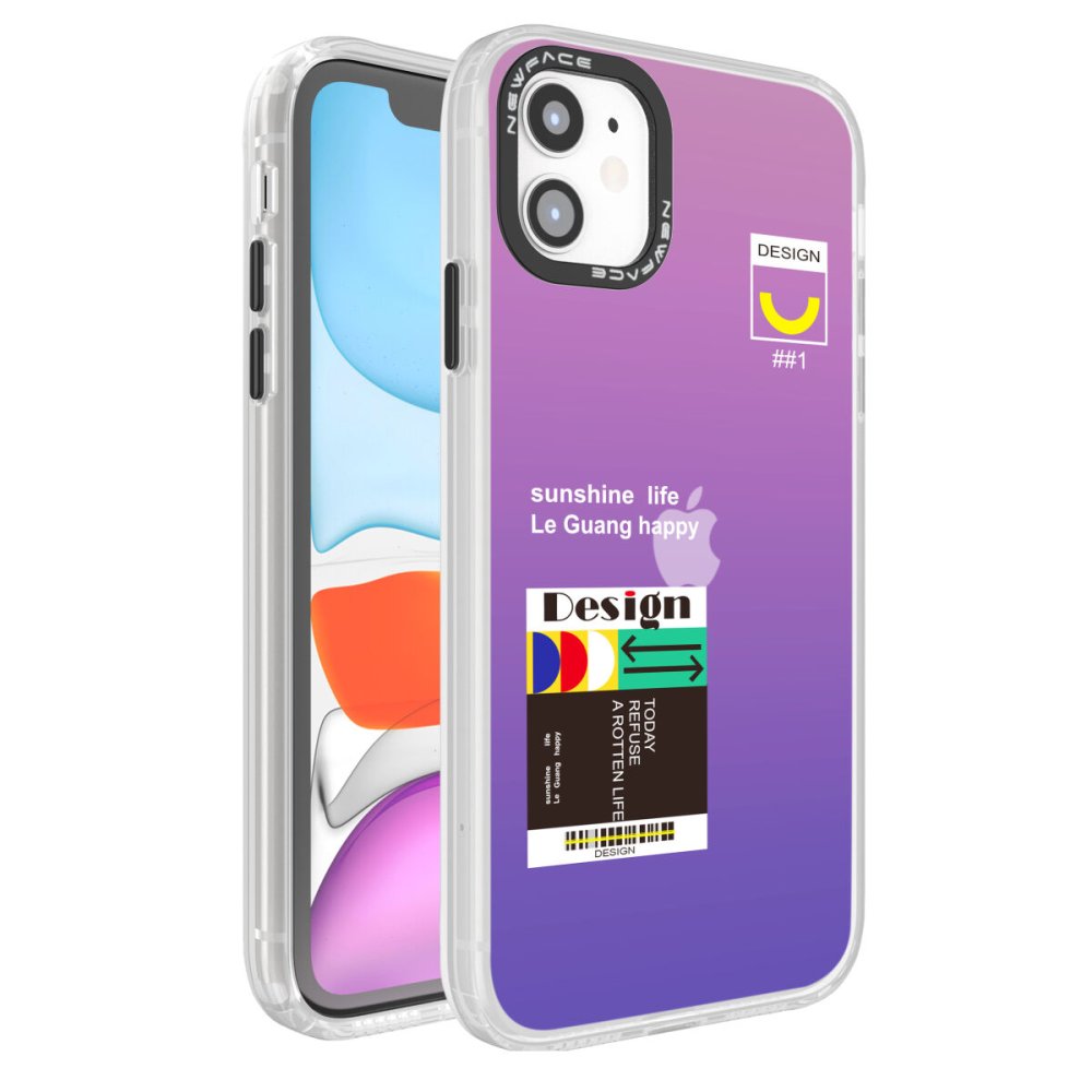 Newface iPhone 11 Kılıf Estoril Desenli Kapak - Estoril - 4