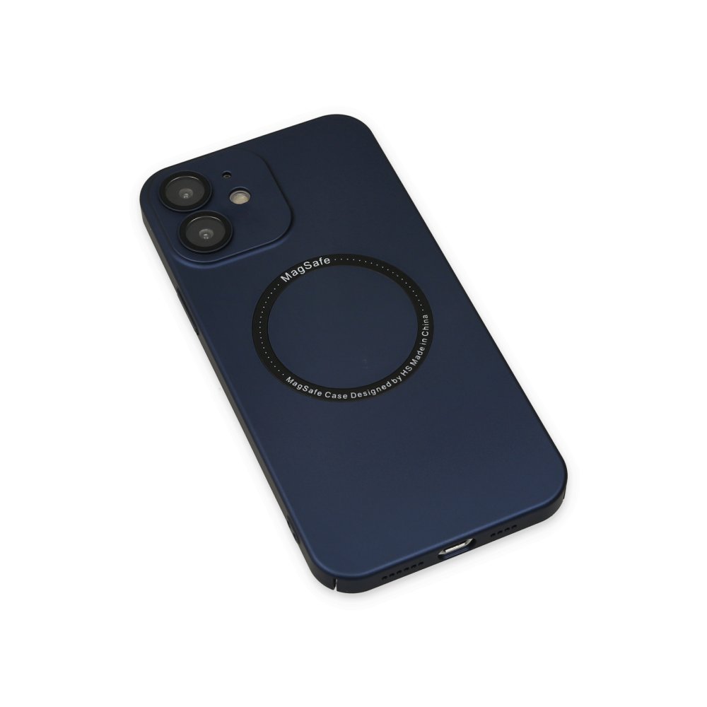 Newface iPhone 11 Kılıf Jack Magneticsafe Lens Silikon - Lacivert