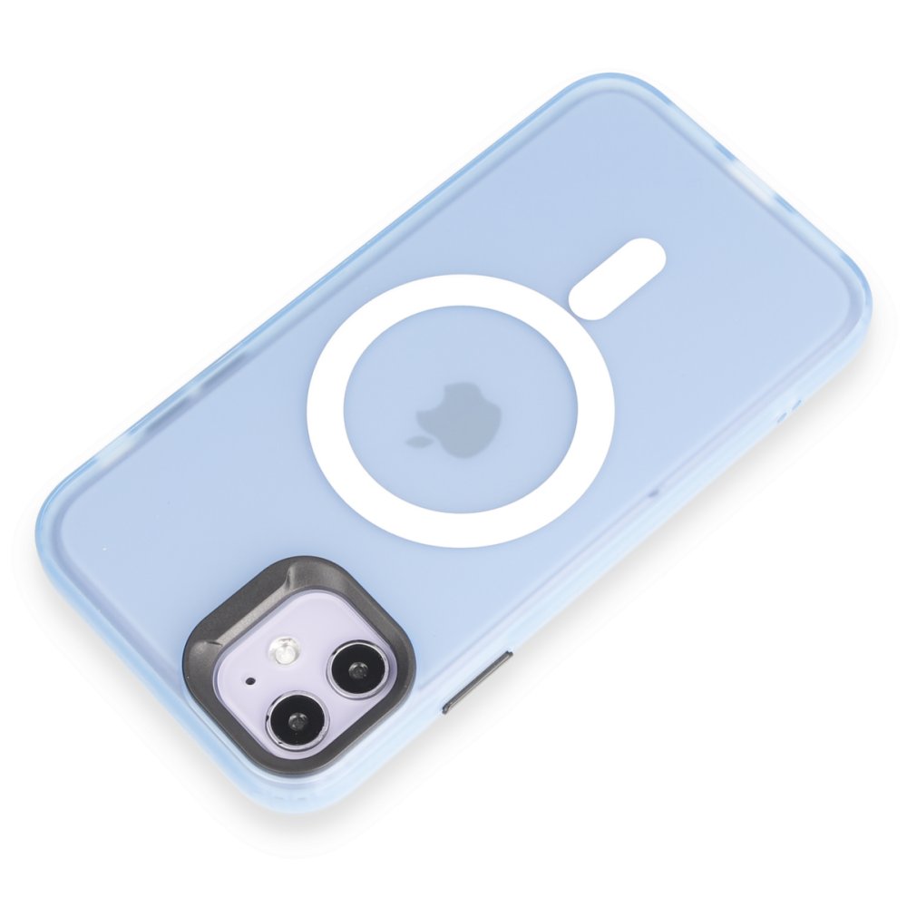 Joko iPhone 11 Kılıf Mateks Magsafe Kapak - Sierra Blue