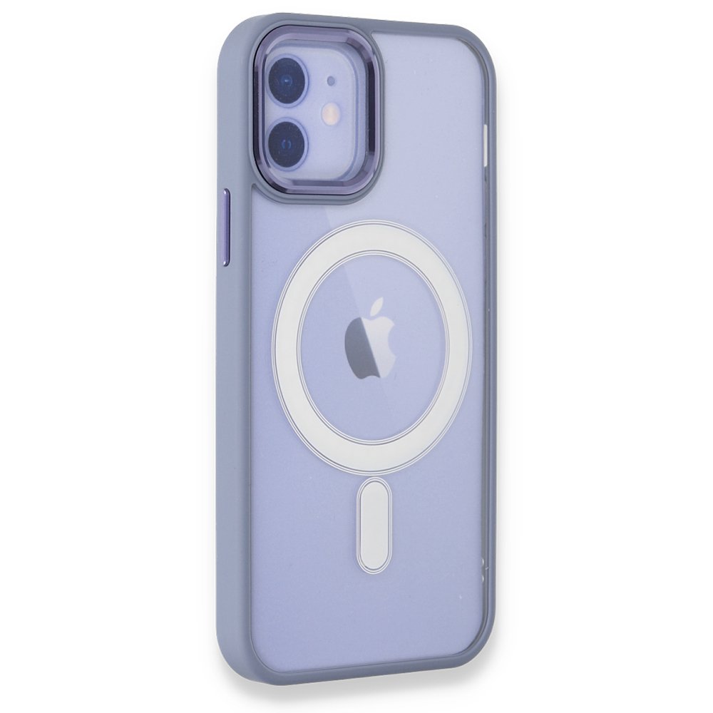 Newface iPhone 11 Kılıf Room Magneticsafe Silikon - Sierra Blue