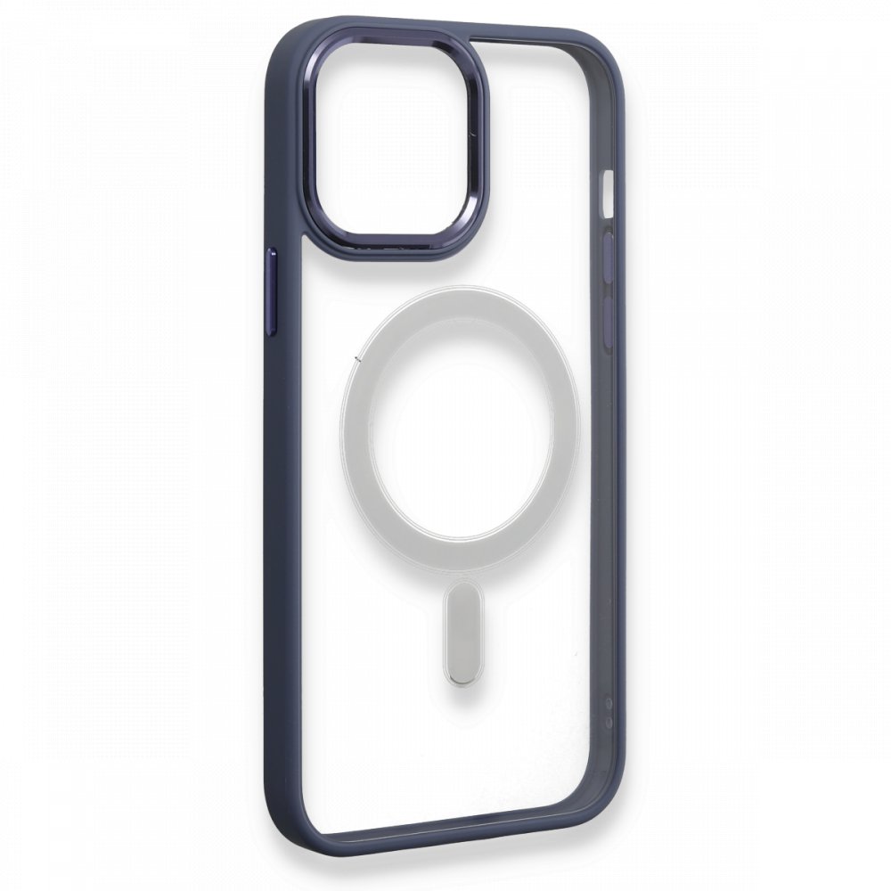 Newface iPhone 11 Kılıf Room Magneticsafe Silikon - Sierra Blue