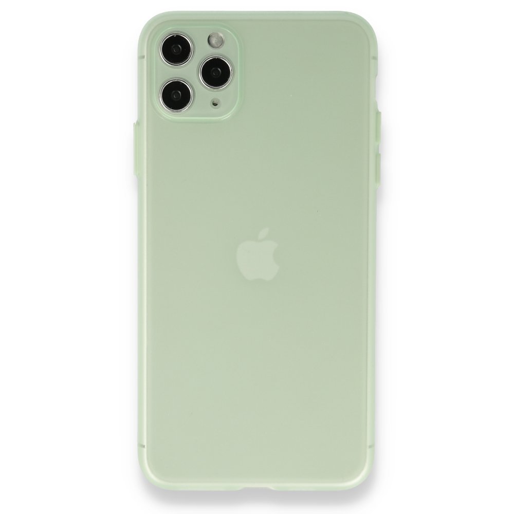 Newface iPhone 11 Pro Kılıf Puma Silikon - Açık Yeşil