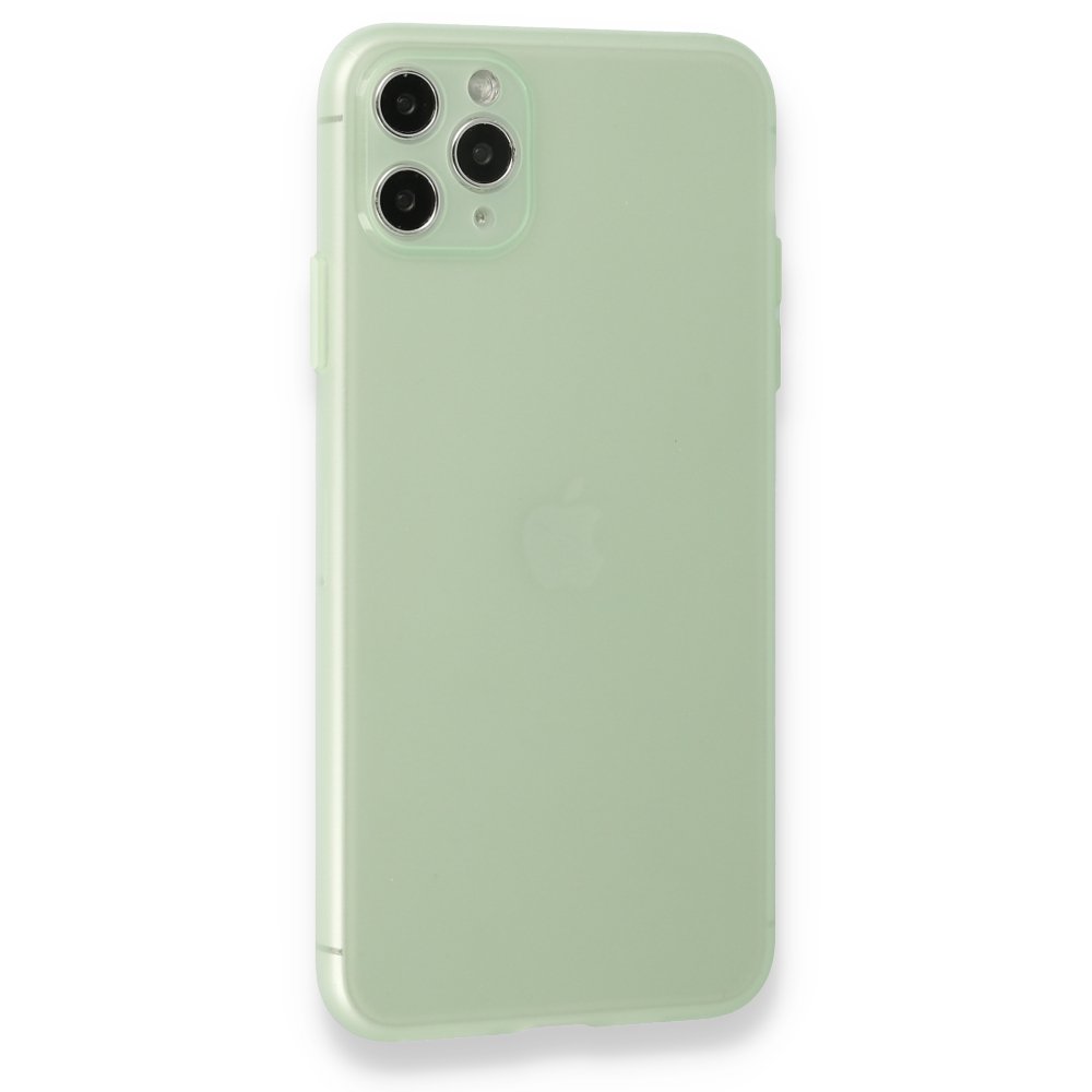 Newface iPhone 11 Pro Kılıf Puma Silikon - Açık Yeşil