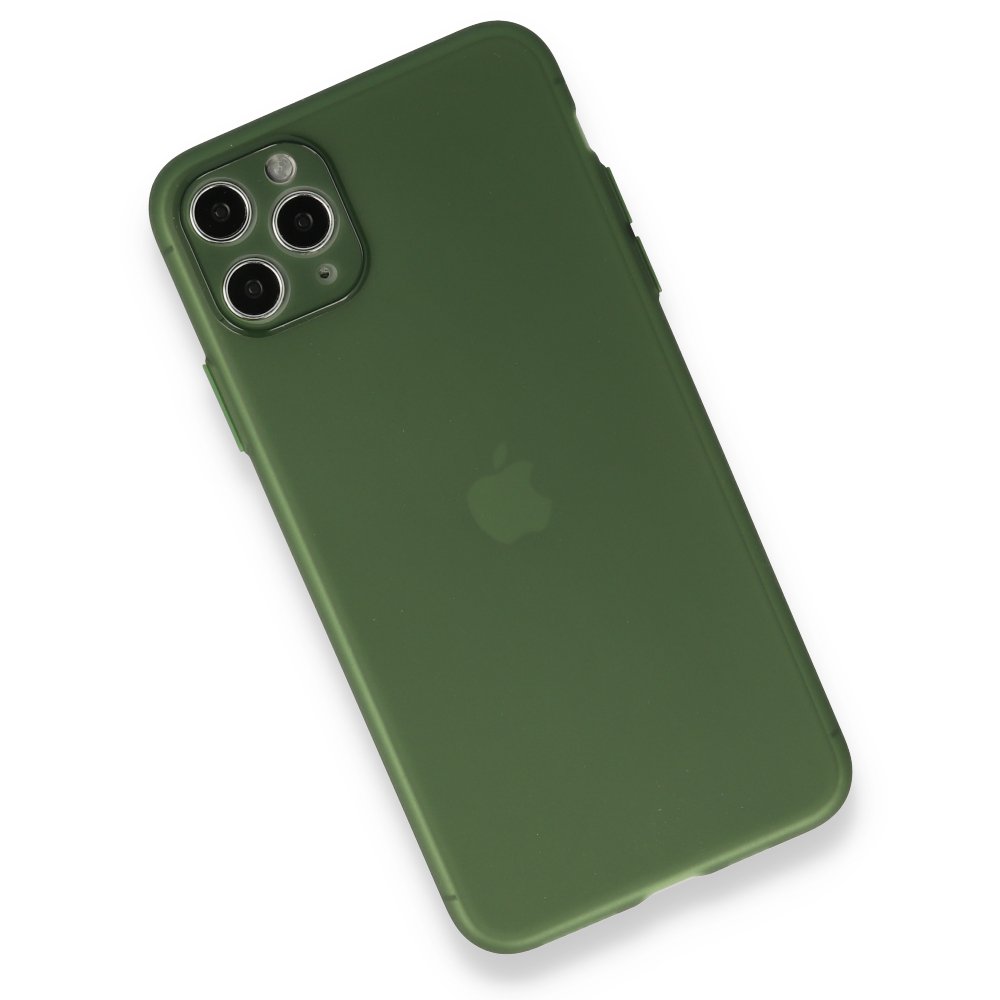 Newface iPhone 11 Pro Kılıf Puma Silikon - Yeşil