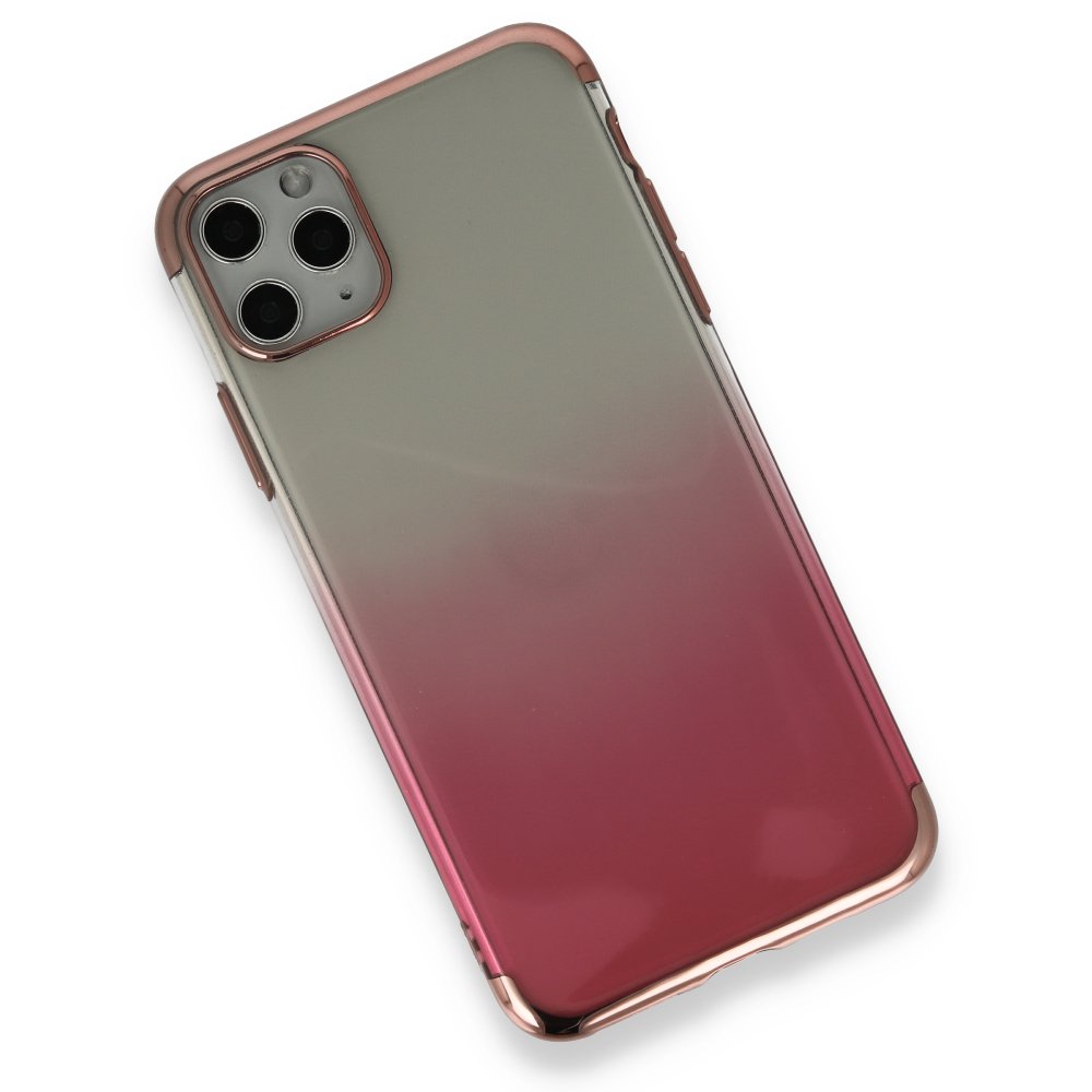 Newface iPhone 11 Pro Max Kılıf Marvel Silikon - Pembe