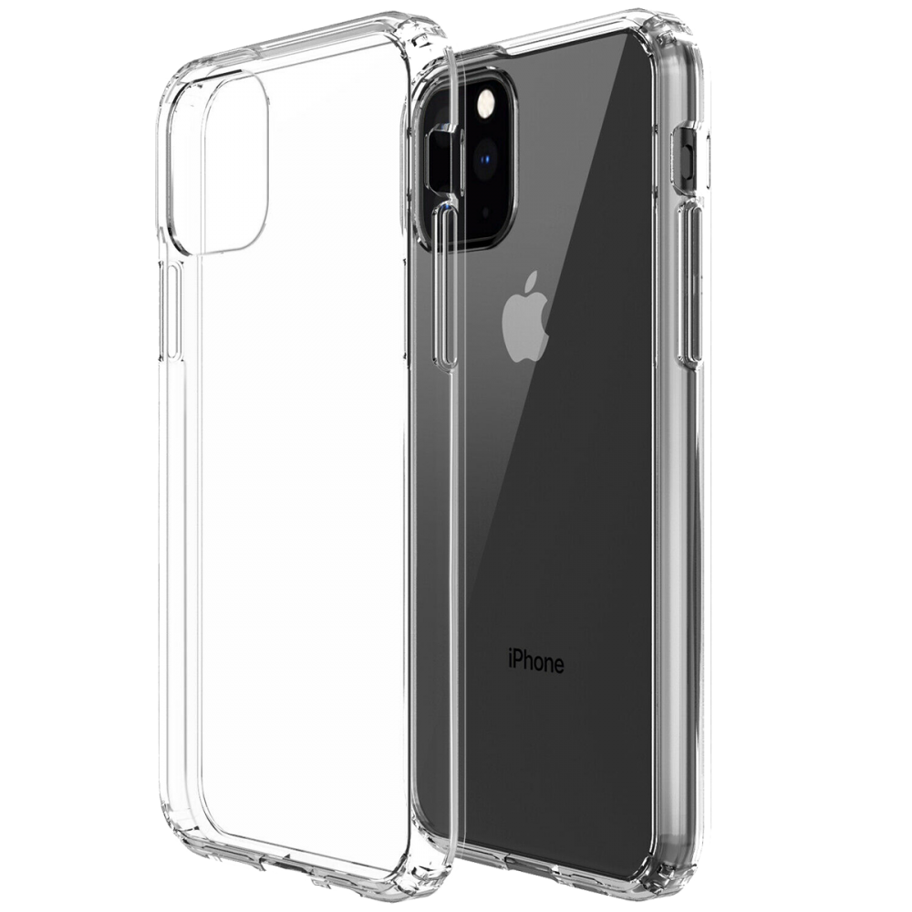 Newface iPhone 11 Pro Max Kılıf Lüx Şeffaf Silikon