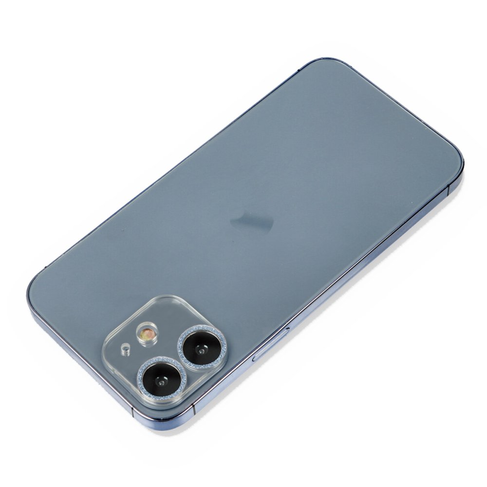 Newface iPhone 11 Shine Kamera Lens Koruma Cam - Sierra Blue