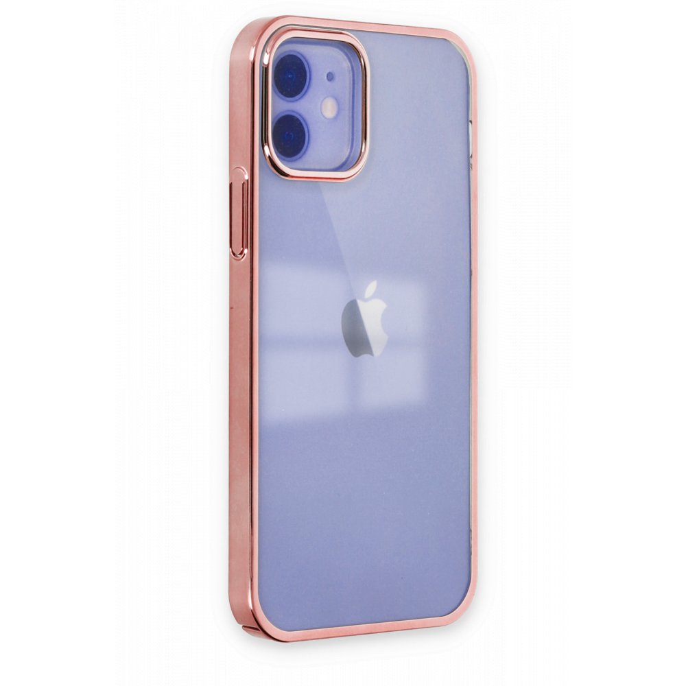 Newface iPhone 12 Kılıf Element Silikon - Pembe