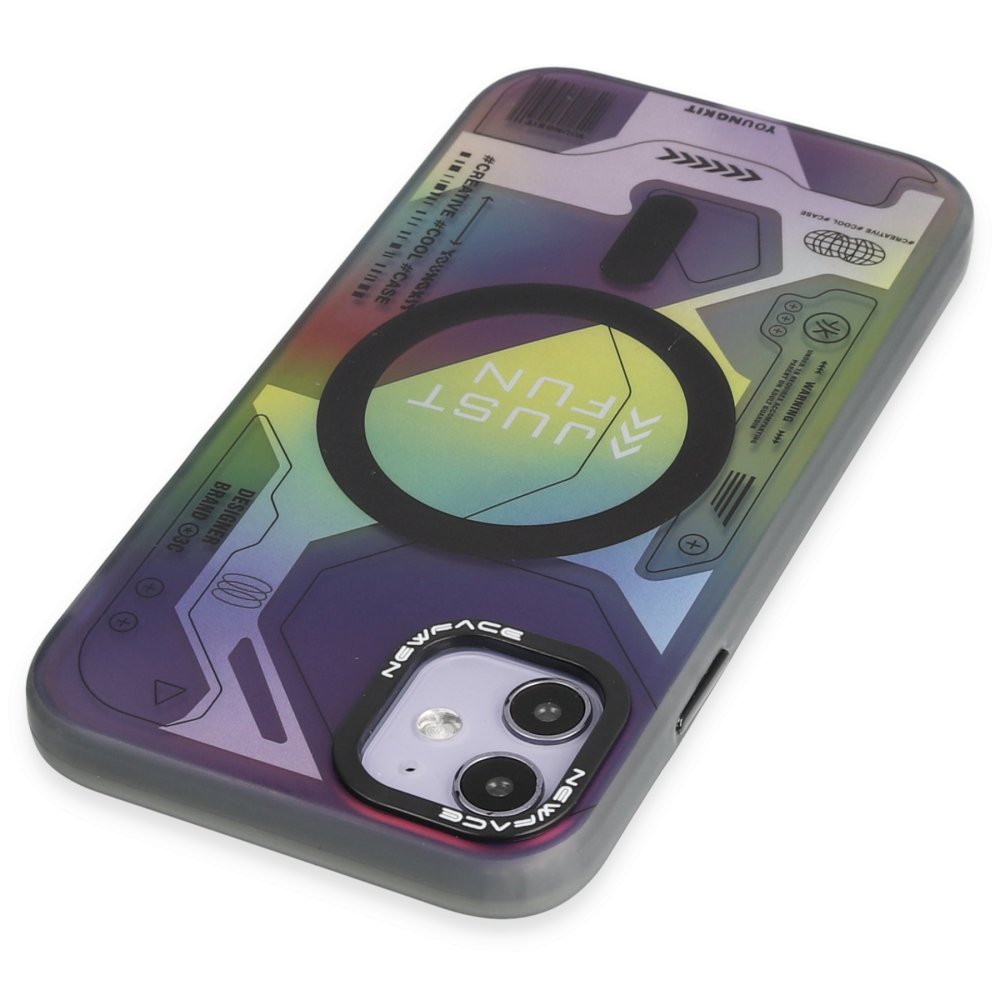 Newface iPhone 12 Kılıf Venüs Magneticsafe Desenli Kapak - Venüs - 2