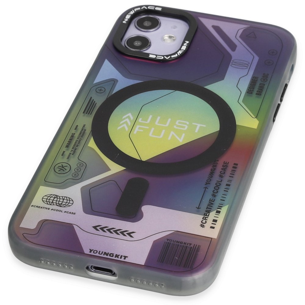 Newface iPhone 12 Kılıf Venüs Magneticsafe Desenli Kapak - Venüs - 2