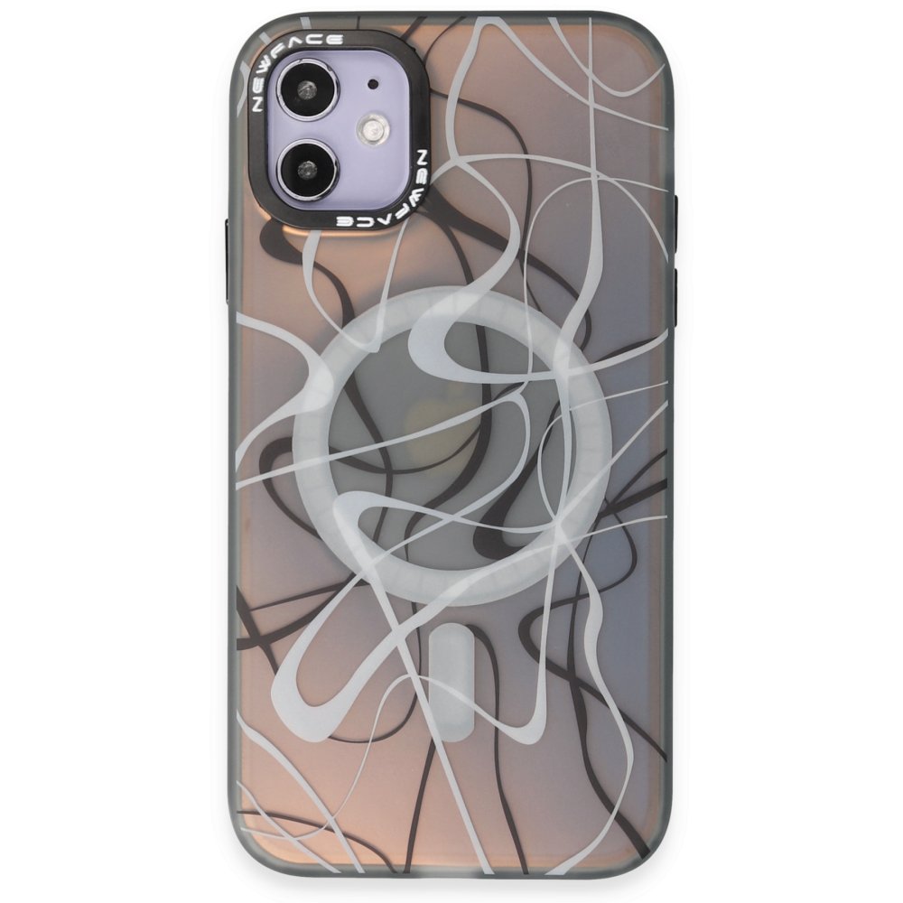 Newface iPhone 12 Kılıf Venüs Magneticsafe Desenli Kapak - Venüs - 5