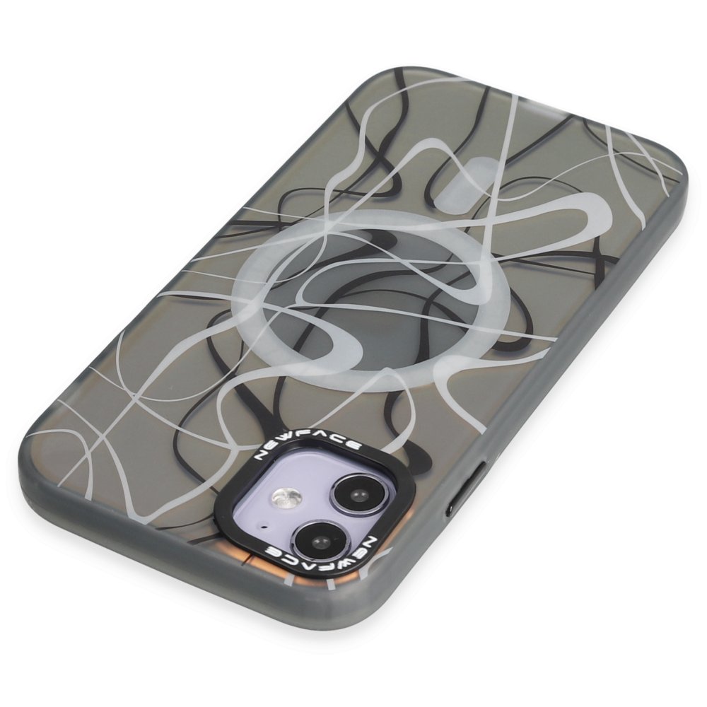 Newface iPhone 12 Kılıf Venüs Magneticsafe Desenli Kapak - Venüs - 5