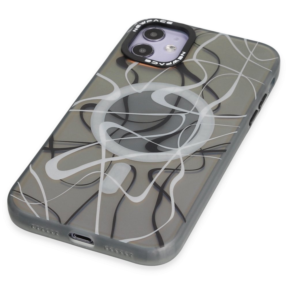 Newface iPhone 12 Kılıf Venüs Magneticsafe Desenli Kapak - Venüs - 5