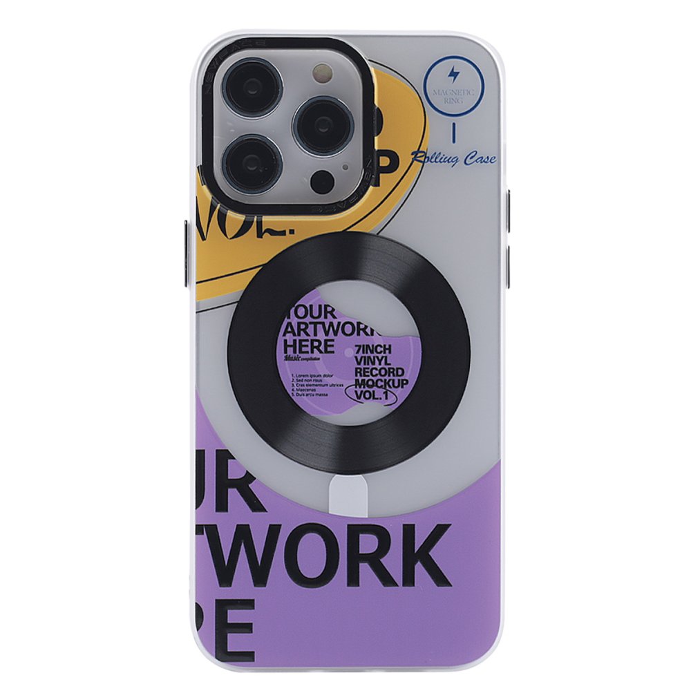 Newface iPhone 12 Pro Kılıf Apollo Magneticsafe Desenli Kapak - Apollo Şeffaf - 6