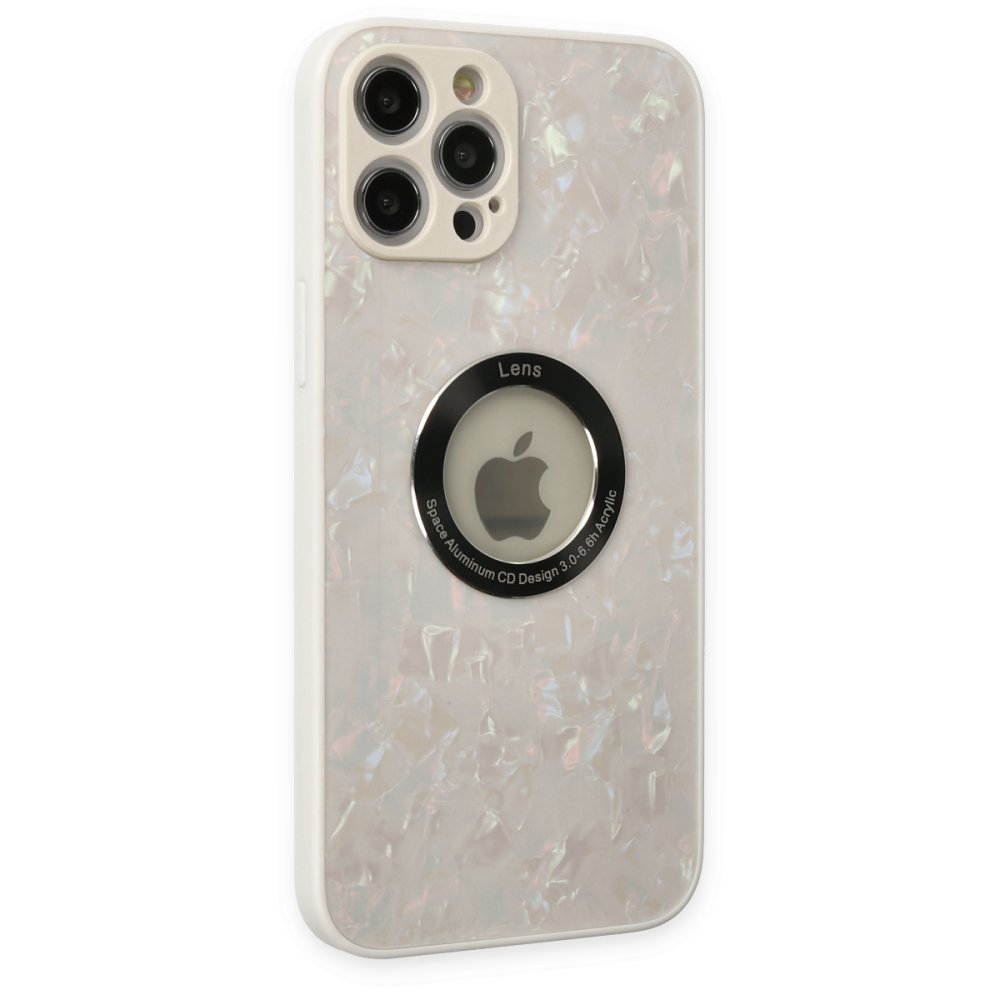 Newface iPhone 12 Pro Kılıf Estel Silikon - Estel Beyaz